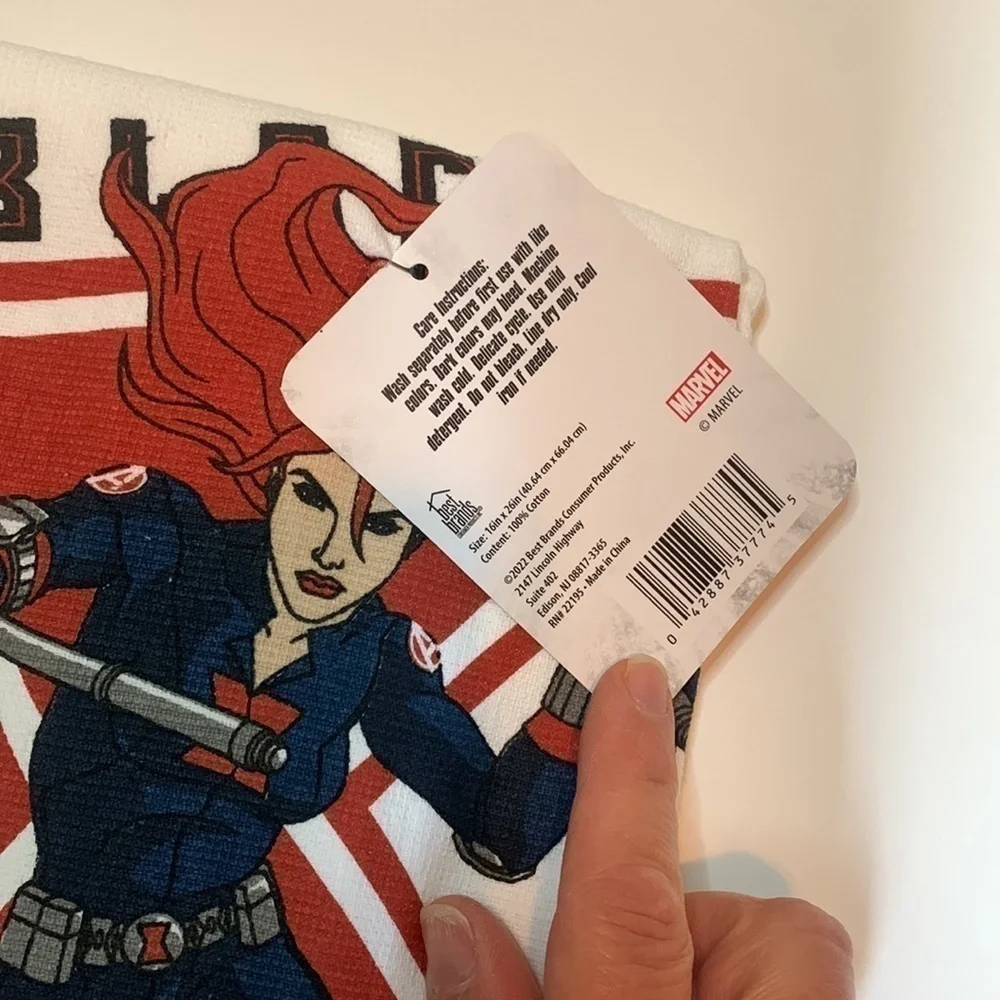 Marvel Black Widow Kitchen Towel Set.